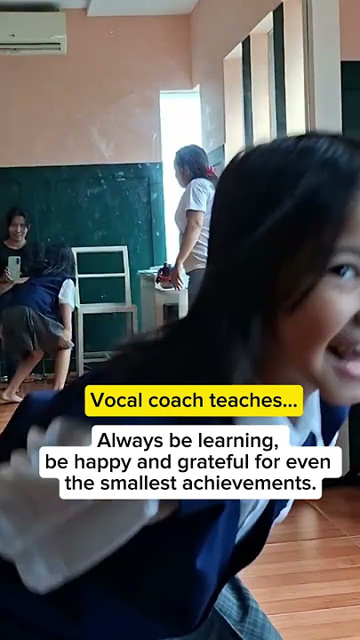 7-Year-Old enjoys learning to sing