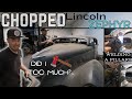 How To CHOP &amp; WELD A- PILLARS On A 1939 Lincoln ZEPHYR Coupe Conversion From 4 Door