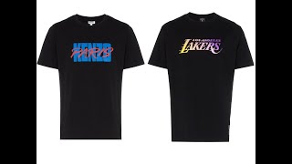 Comparison Between 250 Euro MARCELO BURLON LAKERS and 100 EURO KENZO Paris T-SHirt