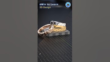Making a Ring in Rhino and Keyshot #rhinoceros  #rhino3d  #jewelrytutorial