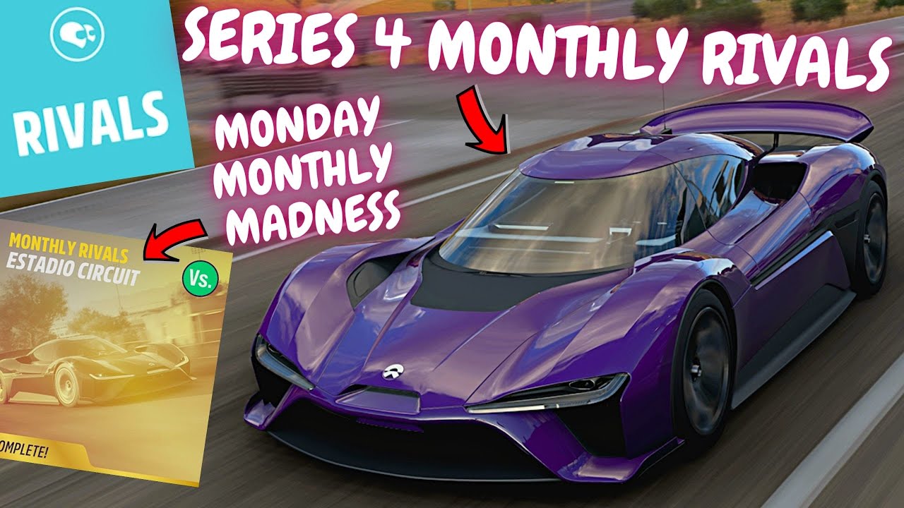 FORZA HORIZON 5-How FAST is the NIO EP9? Monthly rivals-Taking on TEAM SKIPPY-Monday Monthly Madness