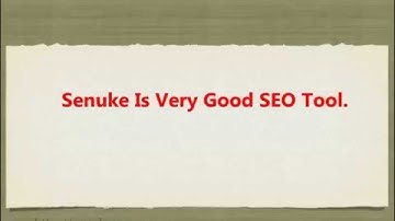 How Senuke xcr Helps In SEO?