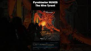Pyreblaster NUKES The Hive Tyrant | Space Marine 2 #spacemarine2 #warhammer40000 #gaming #pve