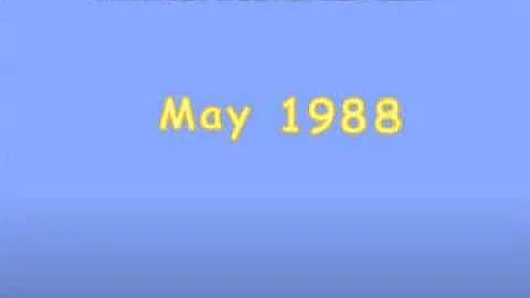 Starfall Calendar: May 1988 Title Card.