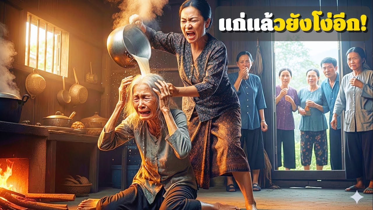 ช็อกทั้งบ้าน! สะใภ้เทหม้อโจ๊กเดือดใส่หัวแม่ผัว เพียงเพราะเธอได้ทำสิ่งนี้… | บ้านนี้มีแต่ดราม่า