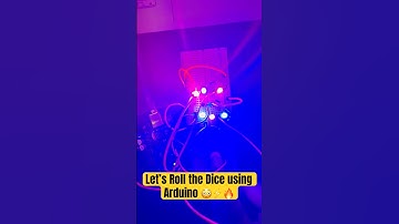 LED DICE |Tap to Roll|DIY Electronics ⚡️🔥 #shorts #arduino #study #ytshorts #diyproject #dice #fyp
