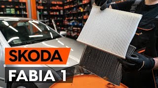 Vymeniť Filter vnútorného priestoru SKODA FABIA: dielenská príručka