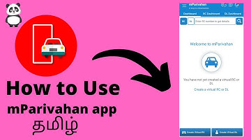 How to Use mParivahan app ? | Tamil Short tutorial...