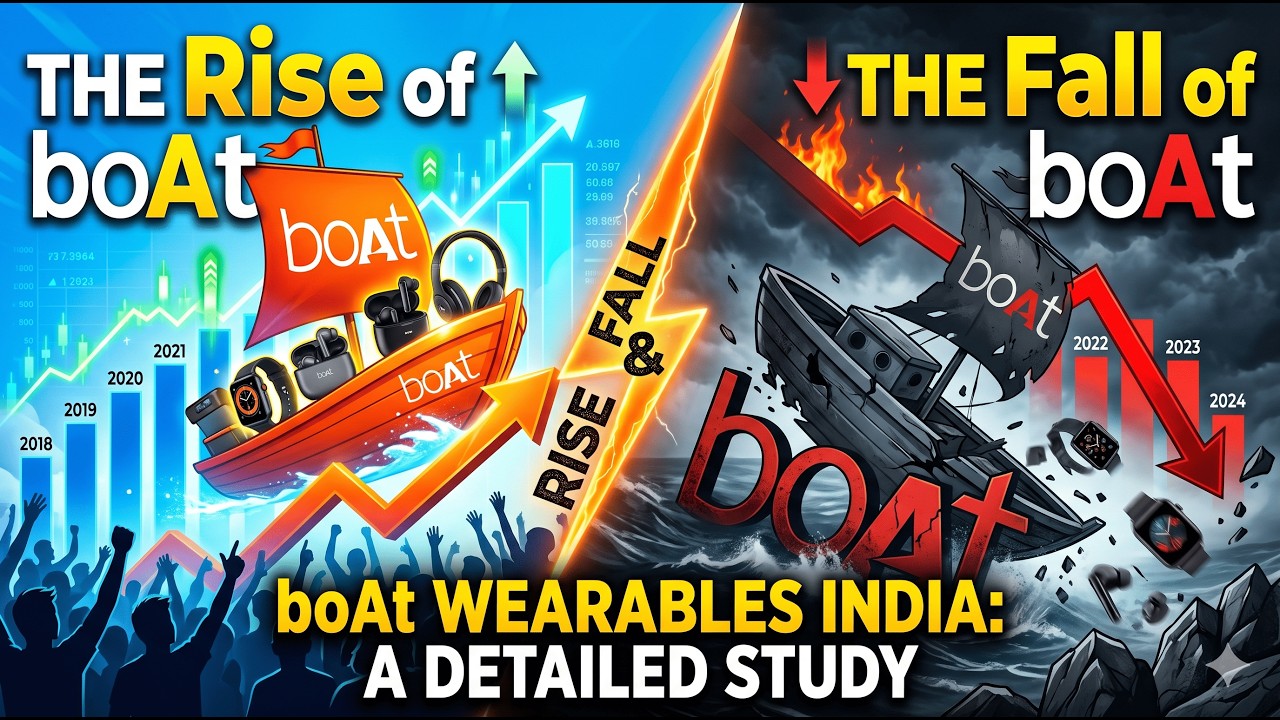 The BoAt Case Study !! Rise, Fall, and Rebirth, a ₹3,000 Crore ...