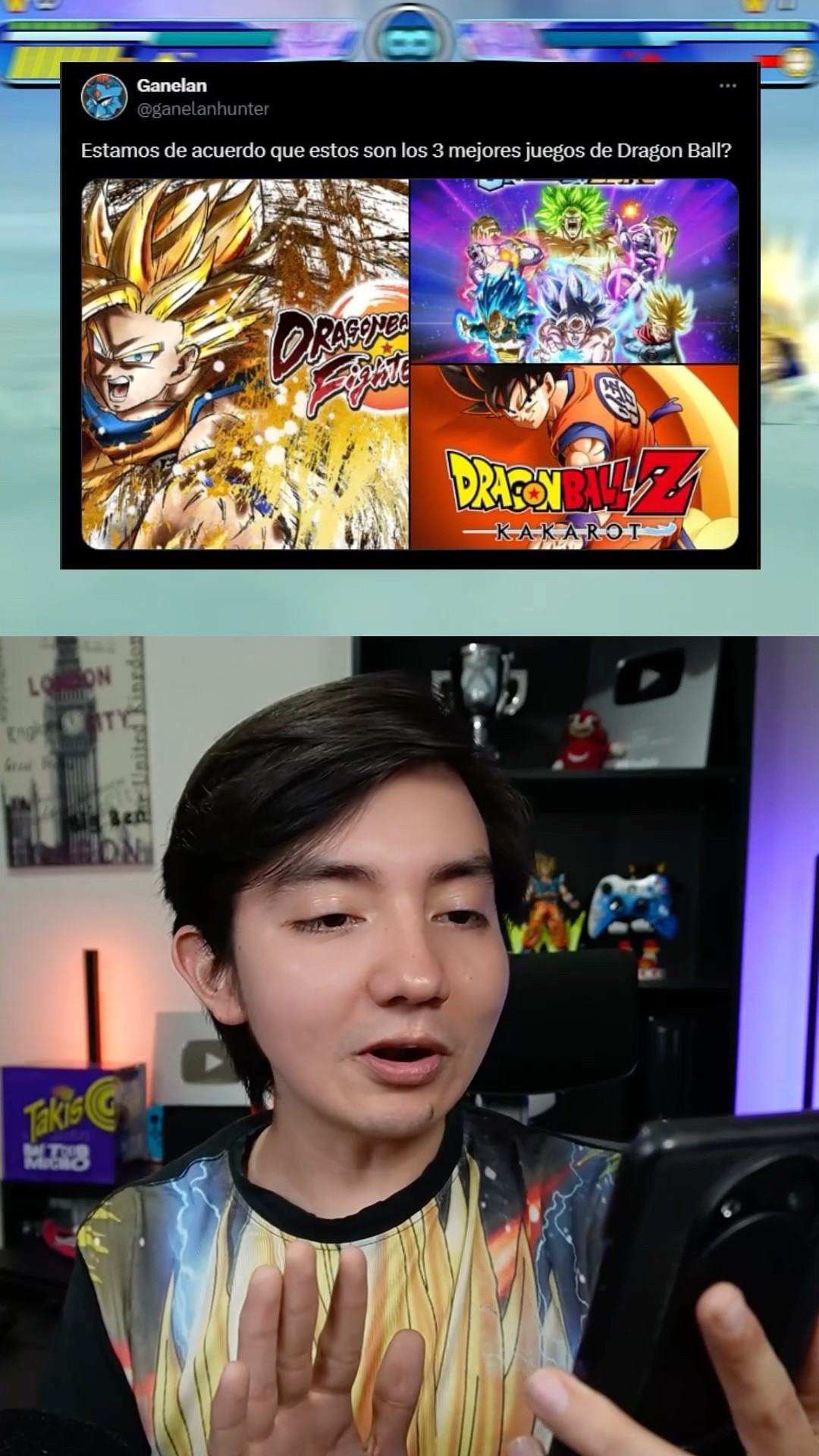 ¿Los 3 mejores juego de Dragon Ball? ?? #shorts