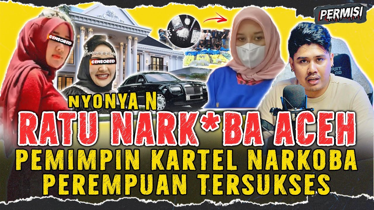 WANITA ACEH PEMIMPIN KARTEL NARK0BA YANG CANTIK DAN BERHIJAB