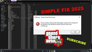 The Procedure Entry Point Steamapps Could Not Be Located Error Fix