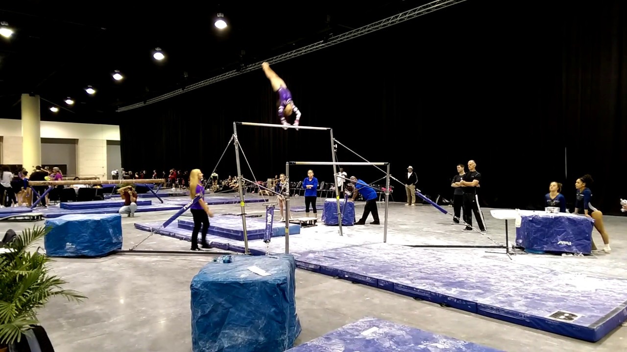 Mya Robinson Bars Level 10 Gymnastics (2017 Daytona Beach Open