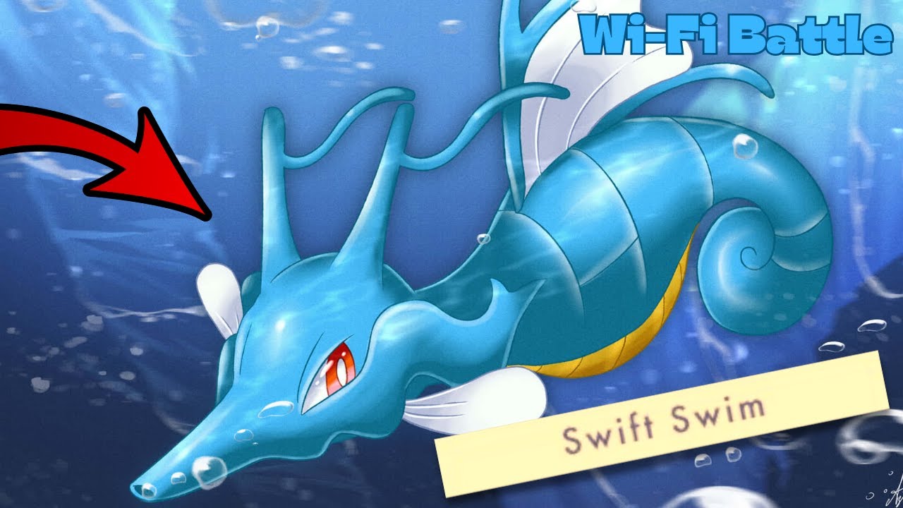 KINGDRA In The Rain Is TERRIFYING!! | Pokémon Scarlet & Violet Wi-Fi Battle #27