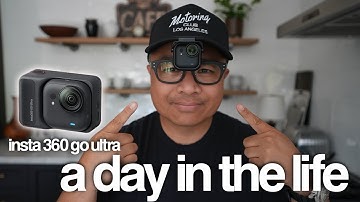 A Day In The Life With 4k Video: Insta360 GO Ultra Mini Camera as My Perfect Pocket Vlog Camera