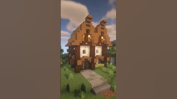 Medieval House/Casa Medieval🏠 Minecraft Tutorial #shorts #minecraft #tutorial #foryou #fypシ゚ #house