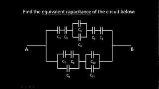 Equivalent Capacitance of A Basic Circuit