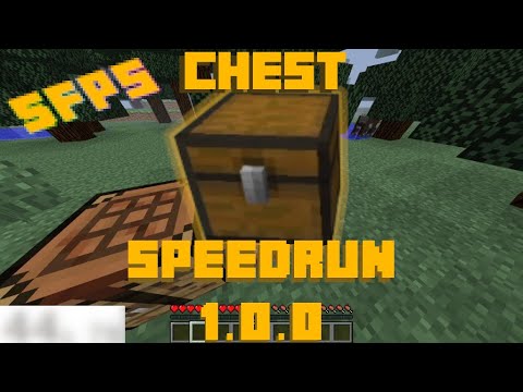 Minecraft 1.0.0 5FPS Chest Speedrun Any% | No TAS | No Glitches ...