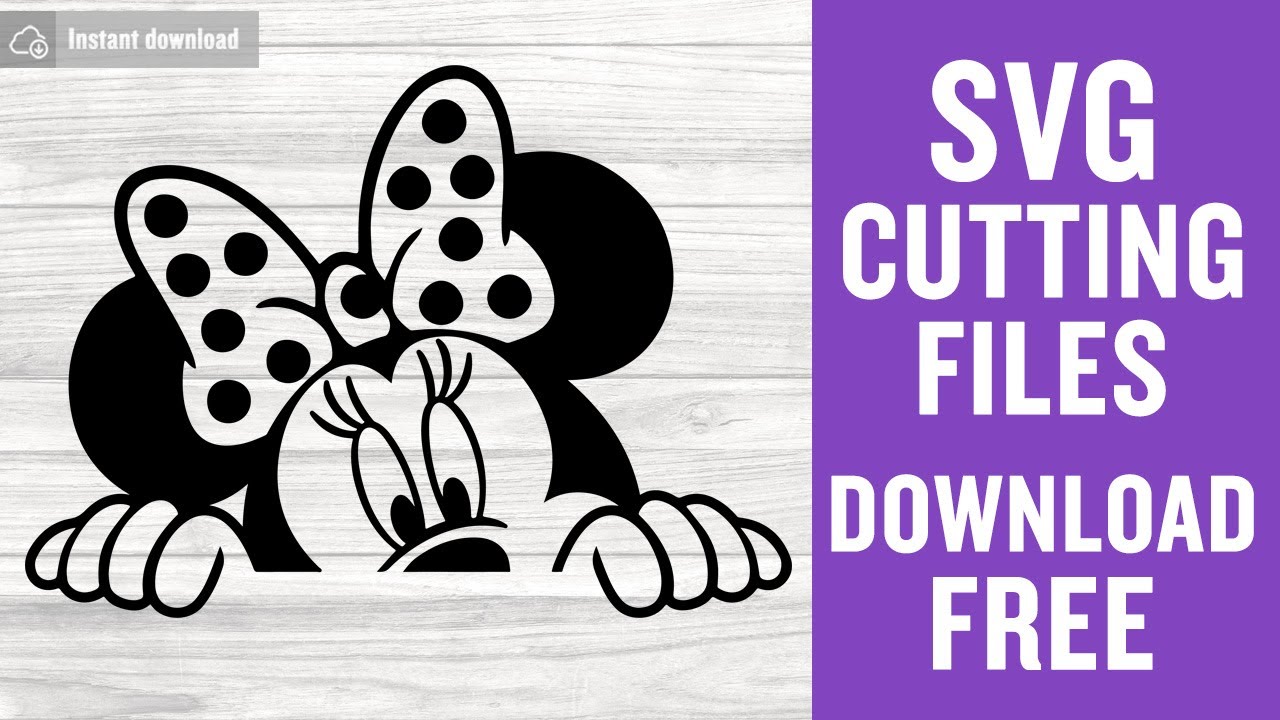 Mickey Peeking SVG - Mickey Mouse SVG - Disney SVG