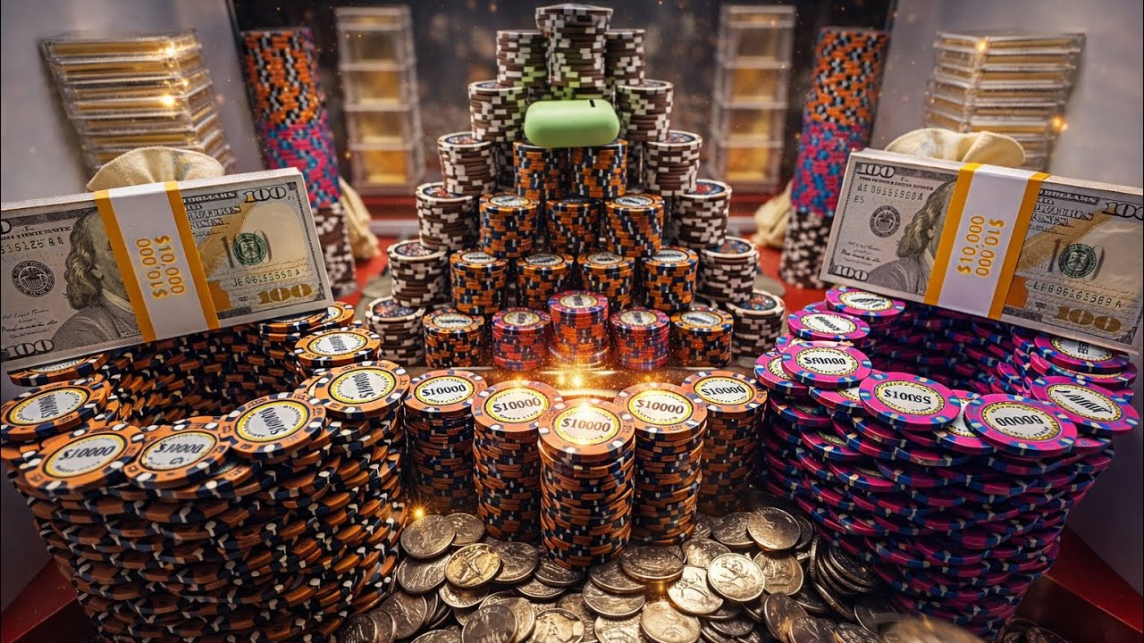 $1 million buy in high limit coin pusher