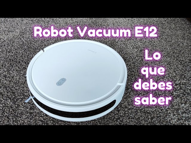 Xiaomi Robot Aspirateur E12 Clair