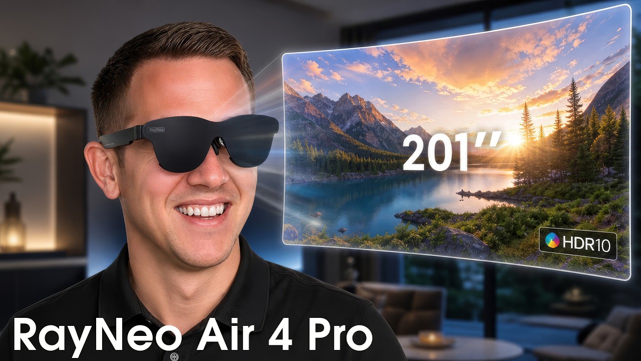 Ray Neo Air 4 Pro - Worlds First HDR10 AR Glasses! - YouTube