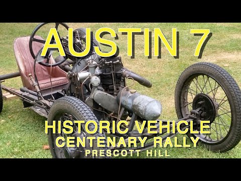 Austin Seven Historic Centenary Rally, Petscott Hill, 2022