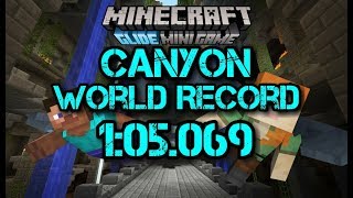 Minecraft Glide Canyon World Record 1:05.069