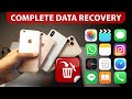 How to Recover Deleted/Lost Data from iPhone without Backup (iOS 18 Supported)