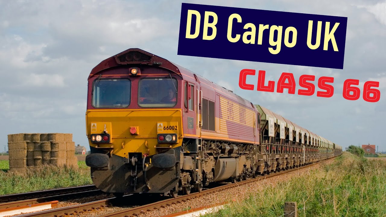 DB Cargo UK Class 66 Railfreight Variety