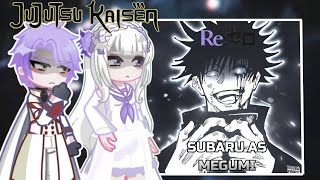 RE:ZERO Characters React to MEGUMI as SUBARU NATSUKI | PUT VIDEO ON 2X | JuJutsu Kaisen | Gacha