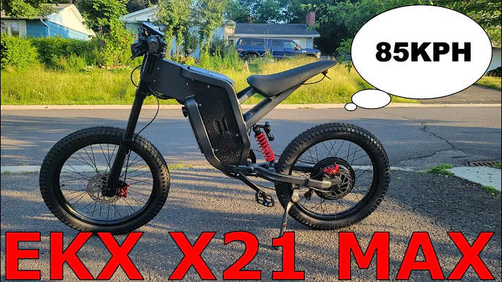 EKX X21 MAX ebike