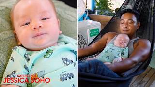 Bata, maputi at blonde, pero ang tatay, moreno at itim ang buhok?! | Kapuso Mo, Jessica Soho