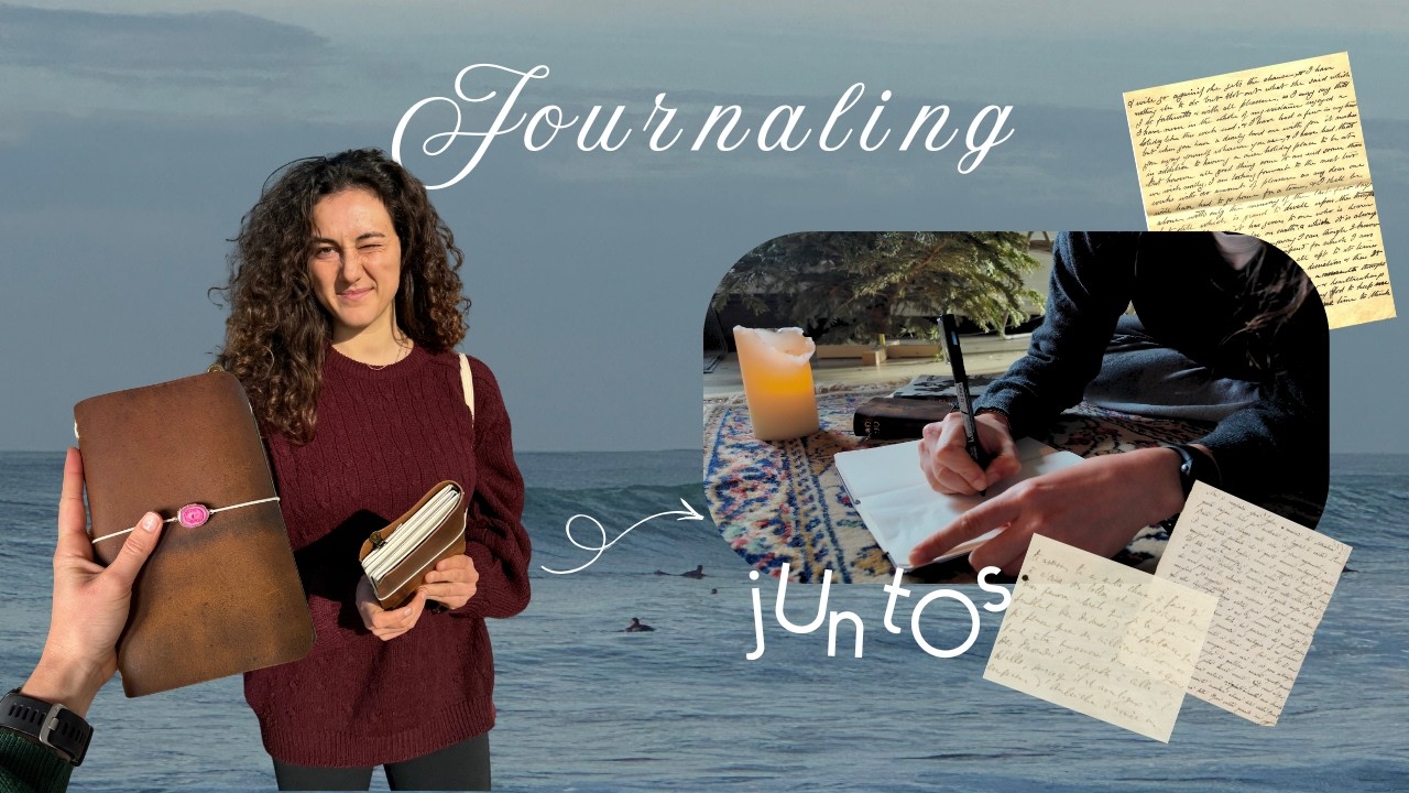 Journal with me | escribir conmigo, journal prompts y scrapbooking🌟