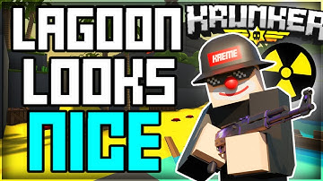 DROPPING A NUKE on *NEW* map LAGOON | krunker.io