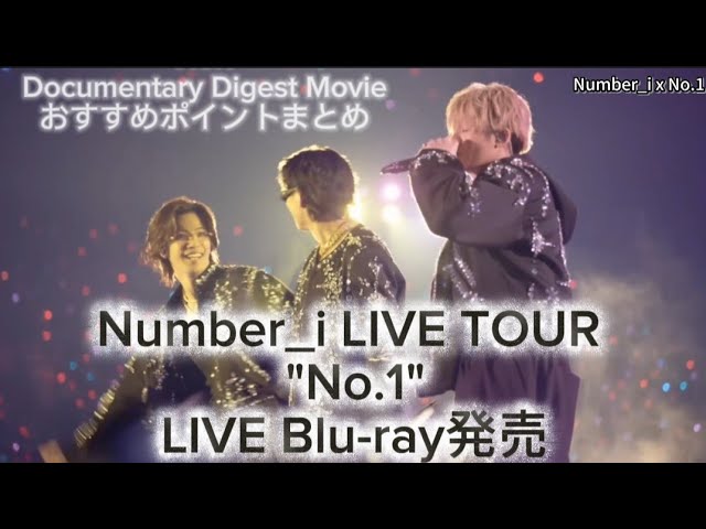 7/28発売 Number_i LIVE TOUR 2024 7/28発売 Number_i LIVE TOUR 2024