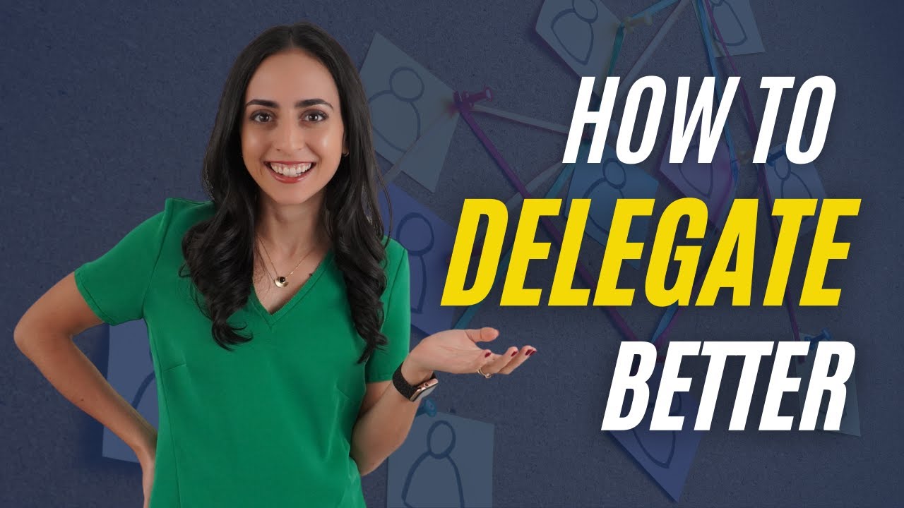 Is it more work to delegate than to do the job yourself? Do this instead ?