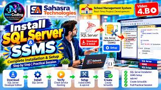 Install SQL Server & SSMS 2025 | .NET Full Stack Course | Video 4.2 | Day 5