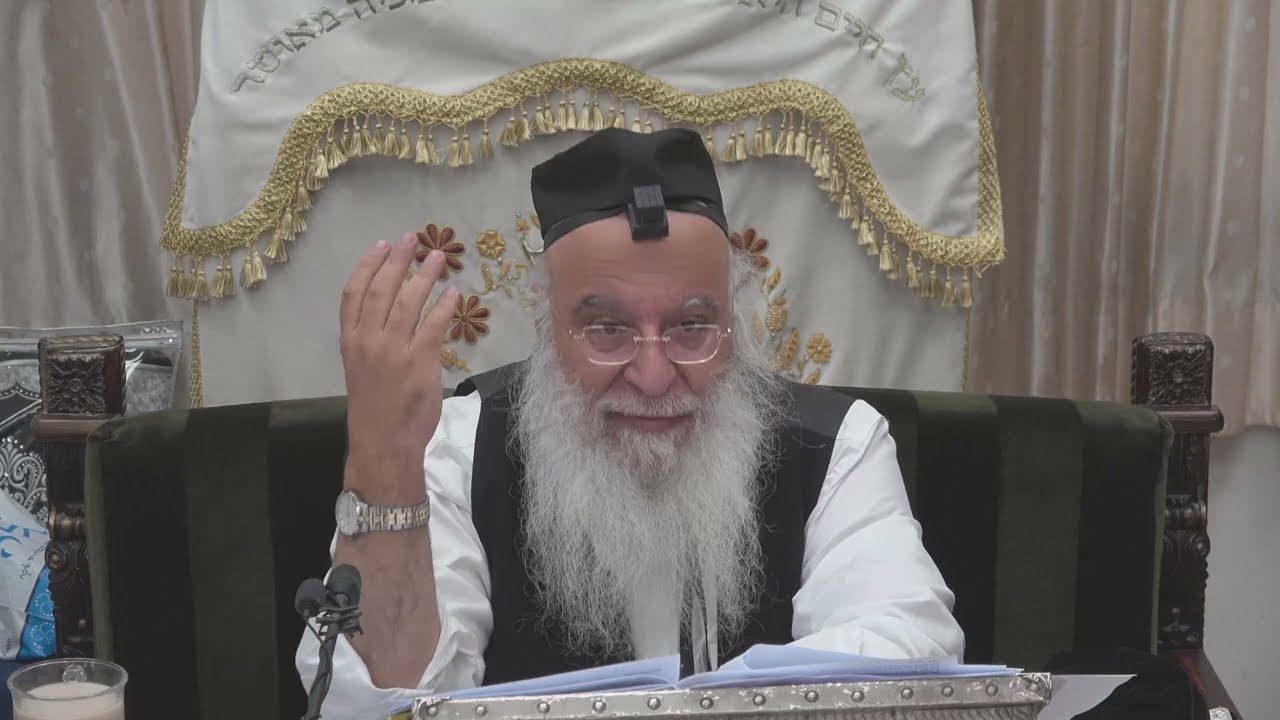 הילולת הצדיקים-המהרש"א זיע"א     ה כסלו- הרב בניהו שמואלי שליט"א