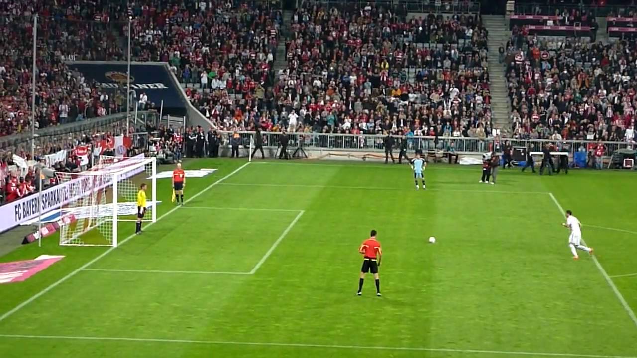 FC Bayern München Real Madrid 2:4 Cristiano Ronaldo Elfmeter 13.08.2010 HD