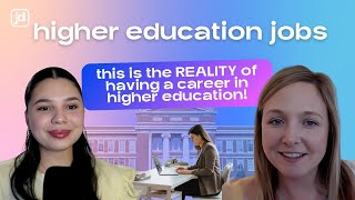 Higher Education Jobs - This is how to build a fulfilling career in higher education!