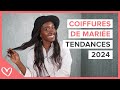 Coiffures de maries tendances 2024 