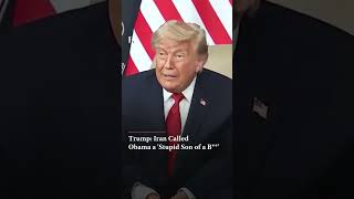 Trump Iran Called Obama a Stupid Son of a 'b****' | Firstpost News | N18G