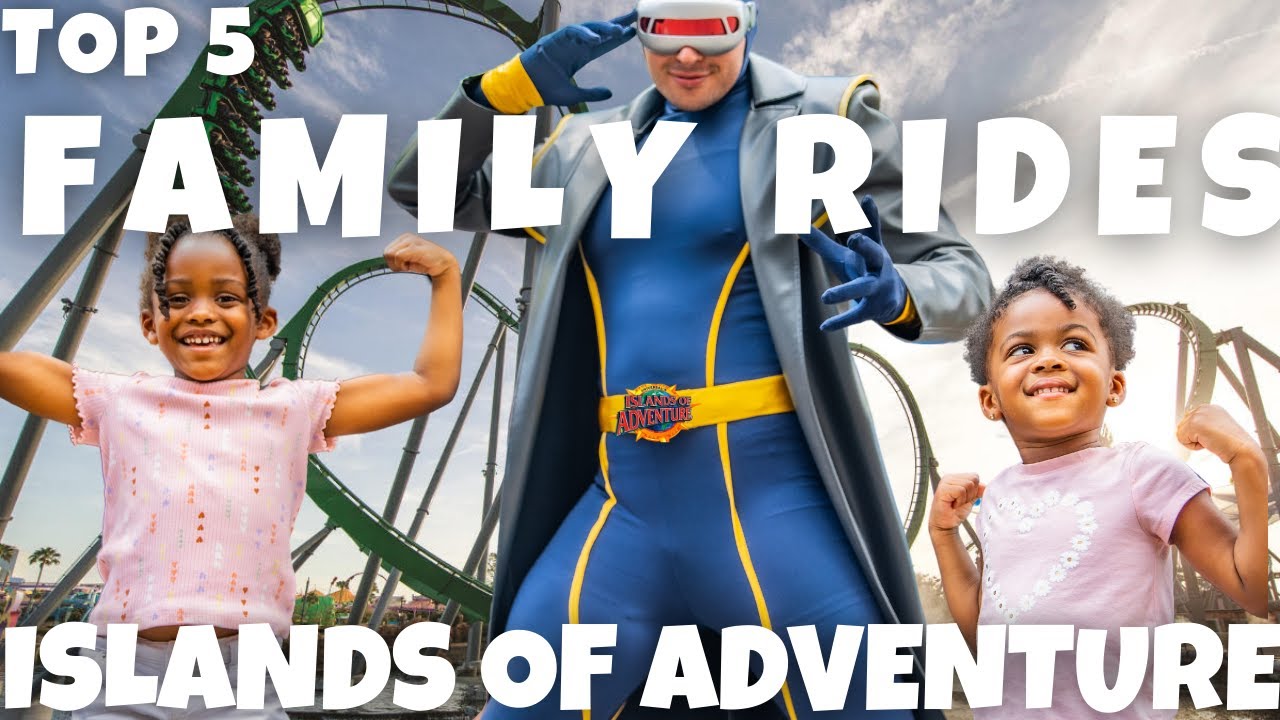 The BEST FAMILY Rides at Islands of Adventure 2023 - YouTube