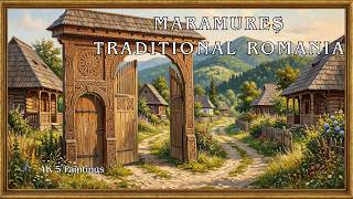 Maramureș Traditional Romania | Frame TV Art 4K | 1 Hour Ambient Music screenshot 1