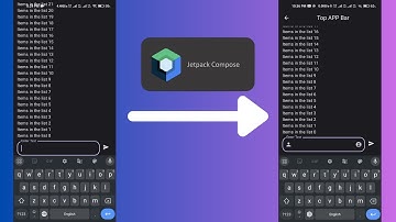 Keyboard and statusbar overlapping issue resolved in jetpack compose