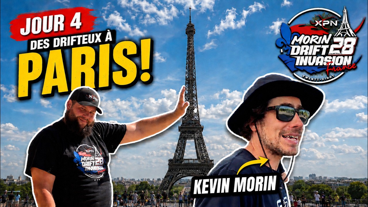Une gang de pilotes québécois découvre PARIS! 🇫🇷