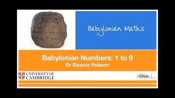 History of Babylonian Mathematics