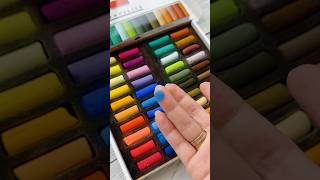 Unboxing now! Sennelier soft pastel ✨ 40 half stick set #shorts #art #softpastel screenshot 2
