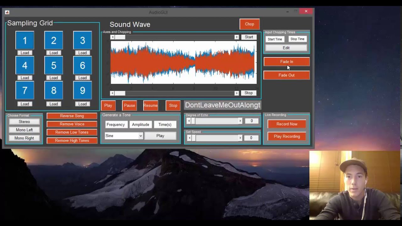 Audio Sampler GUI in Matlab F Squad YouTube